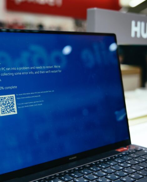 Blue screen windows